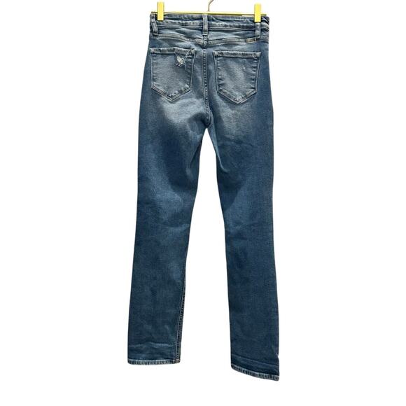 KanCan – Hi-Rise Slim Tapered Jeans – Light Wash Denim – Size 3/25 - Picture 4 of 6